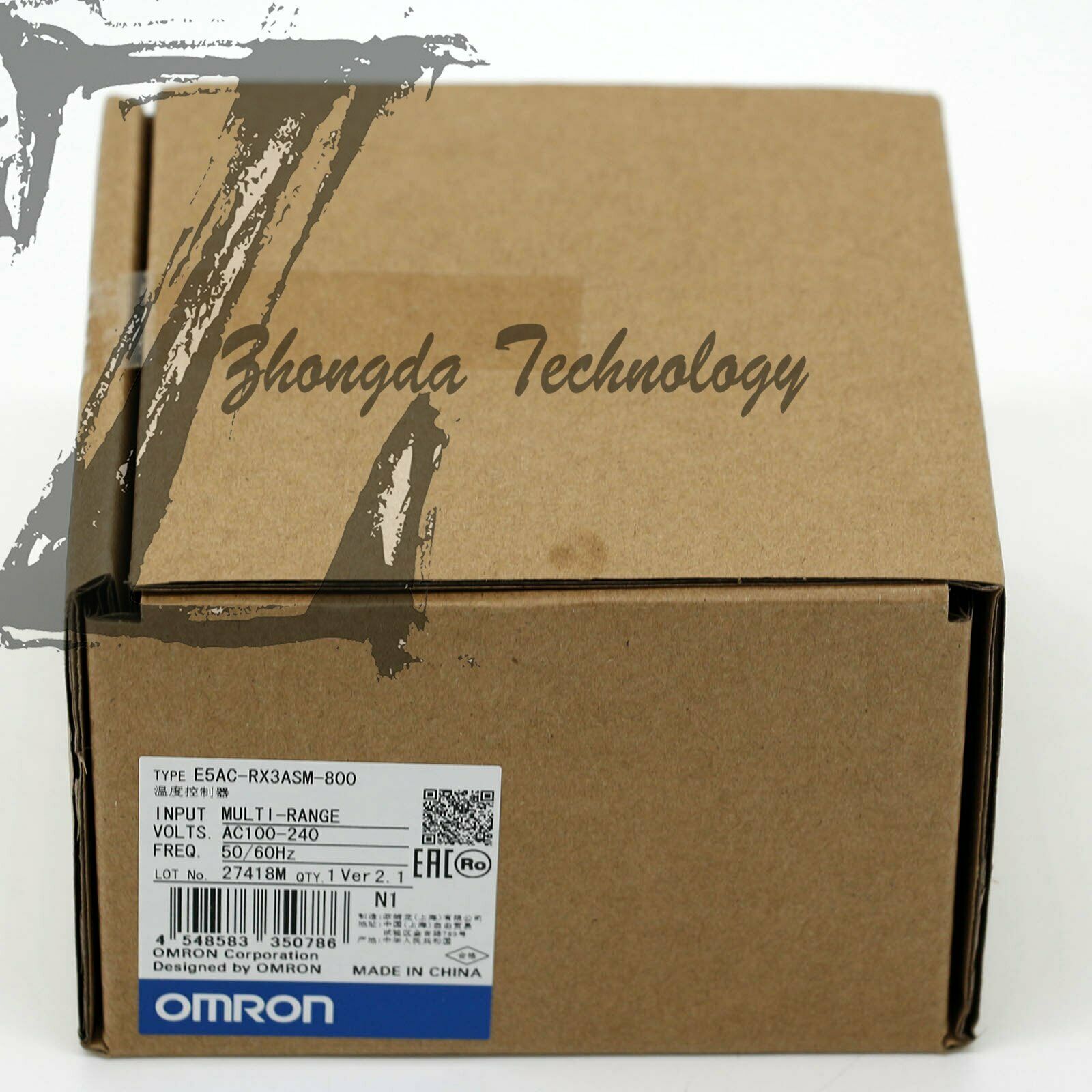 1PCS New IN BOX Omron E5AC-RX3ASM-800 E5ACRX3ASM800 - OMRON