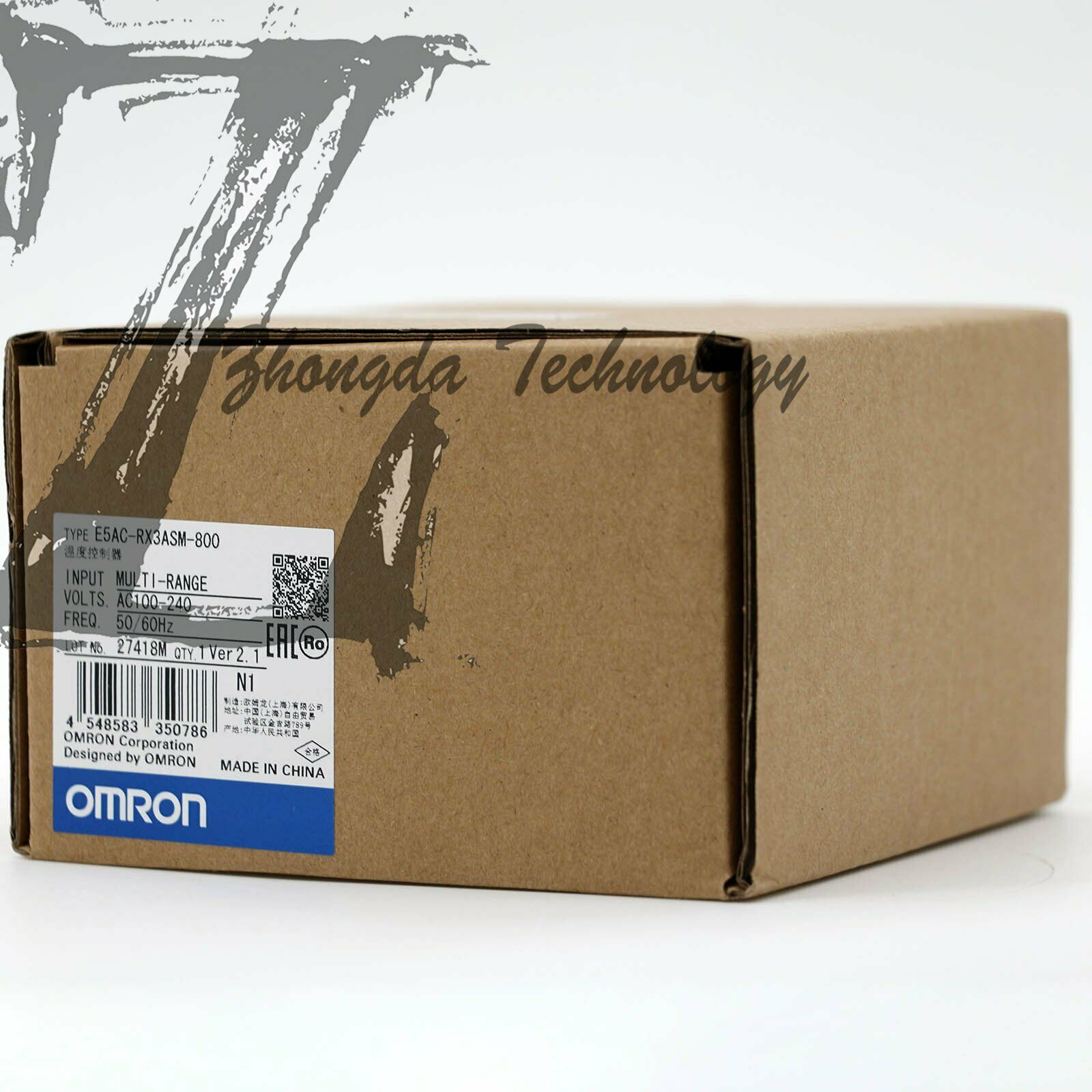 1PCS New IN BOX Omron E5AC-RX3ASM-800 E5ACRX3ASM800 - OMRON