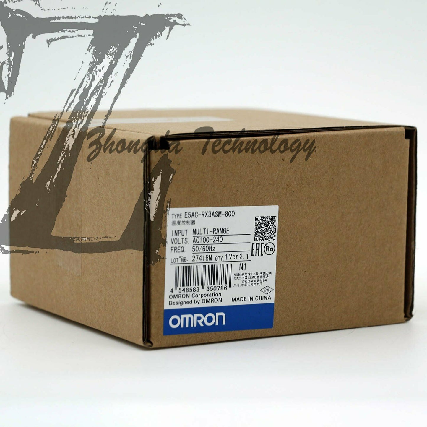 1PCS New IN BOX Omron E5AC-RX3ASM-800 E5ACRX3ASM800 - OMRON