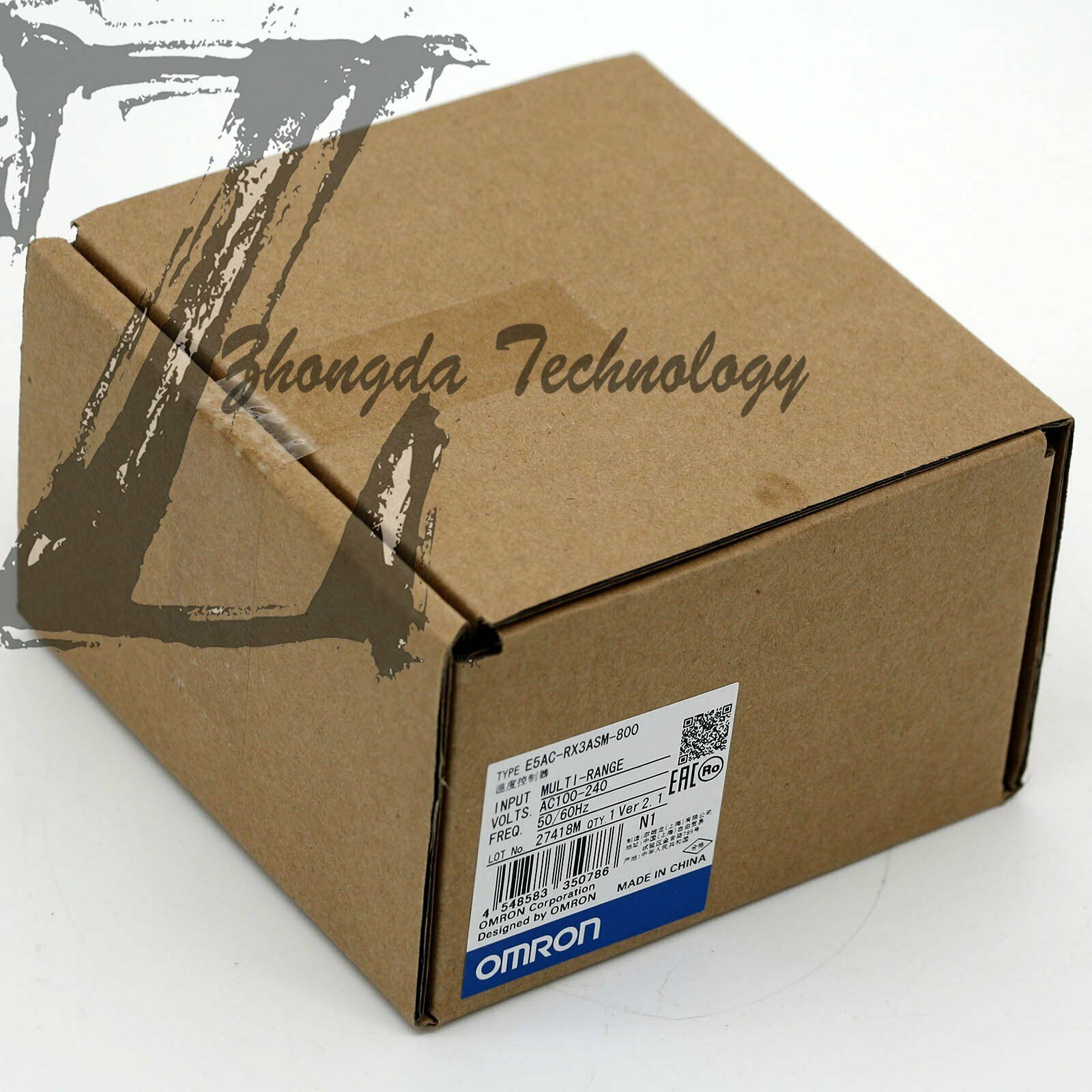 1PCS New IN BOX Omron E5AC-RX3ASM-800 E5ACRX3ASM800 - OMRON