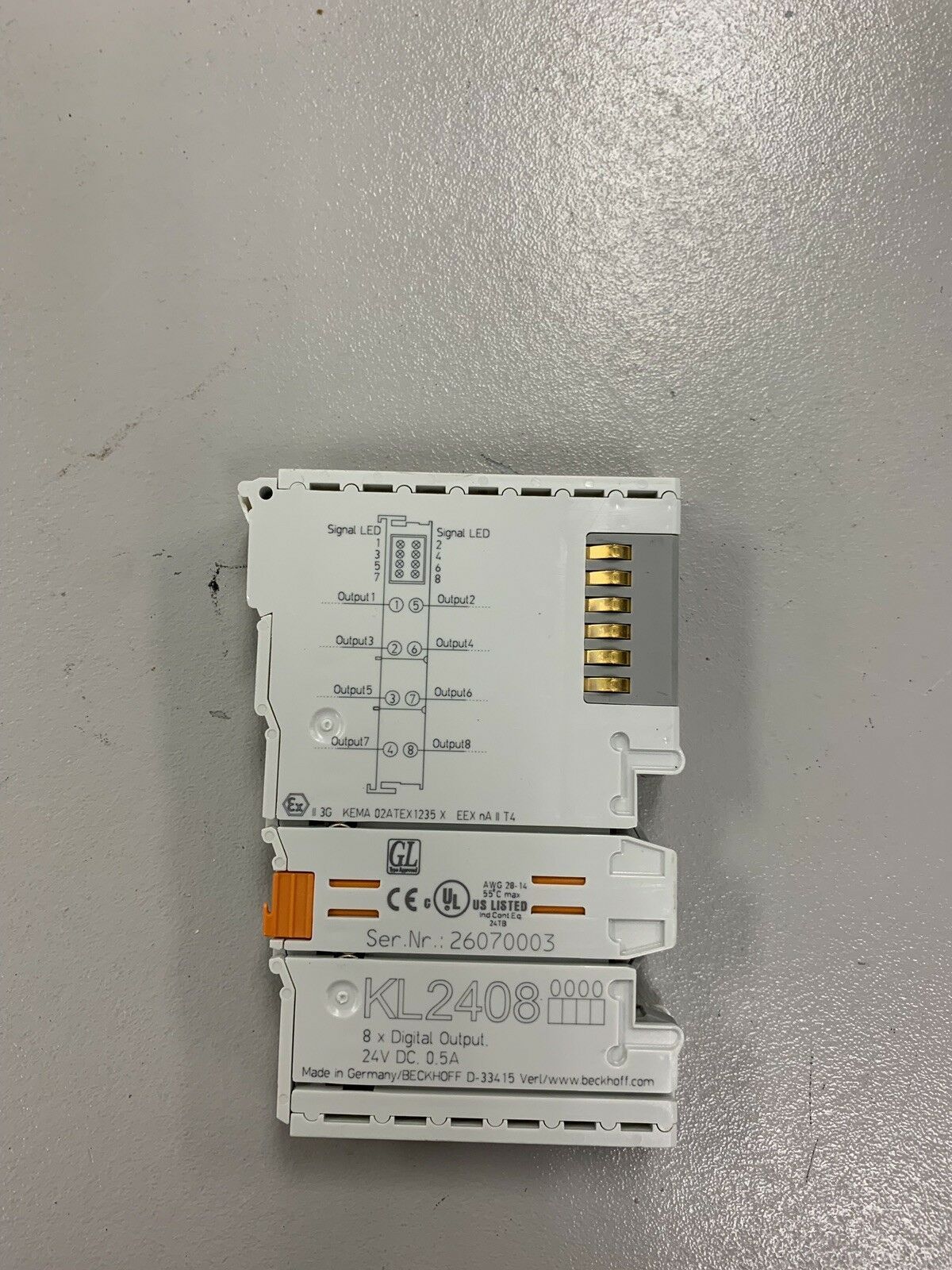 1PCS New In Box Beckhoff PLC KL2408 - BECKHOFF