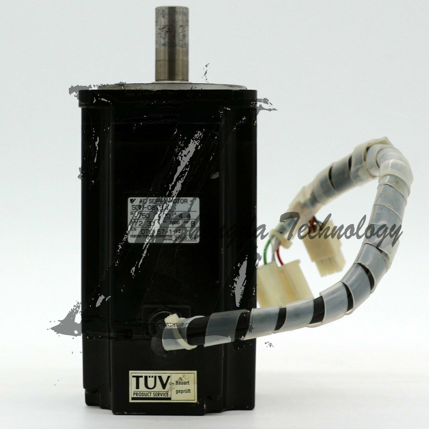 1PCS USED SGM-08V312C Yaskawa servo motor - YASKAWA