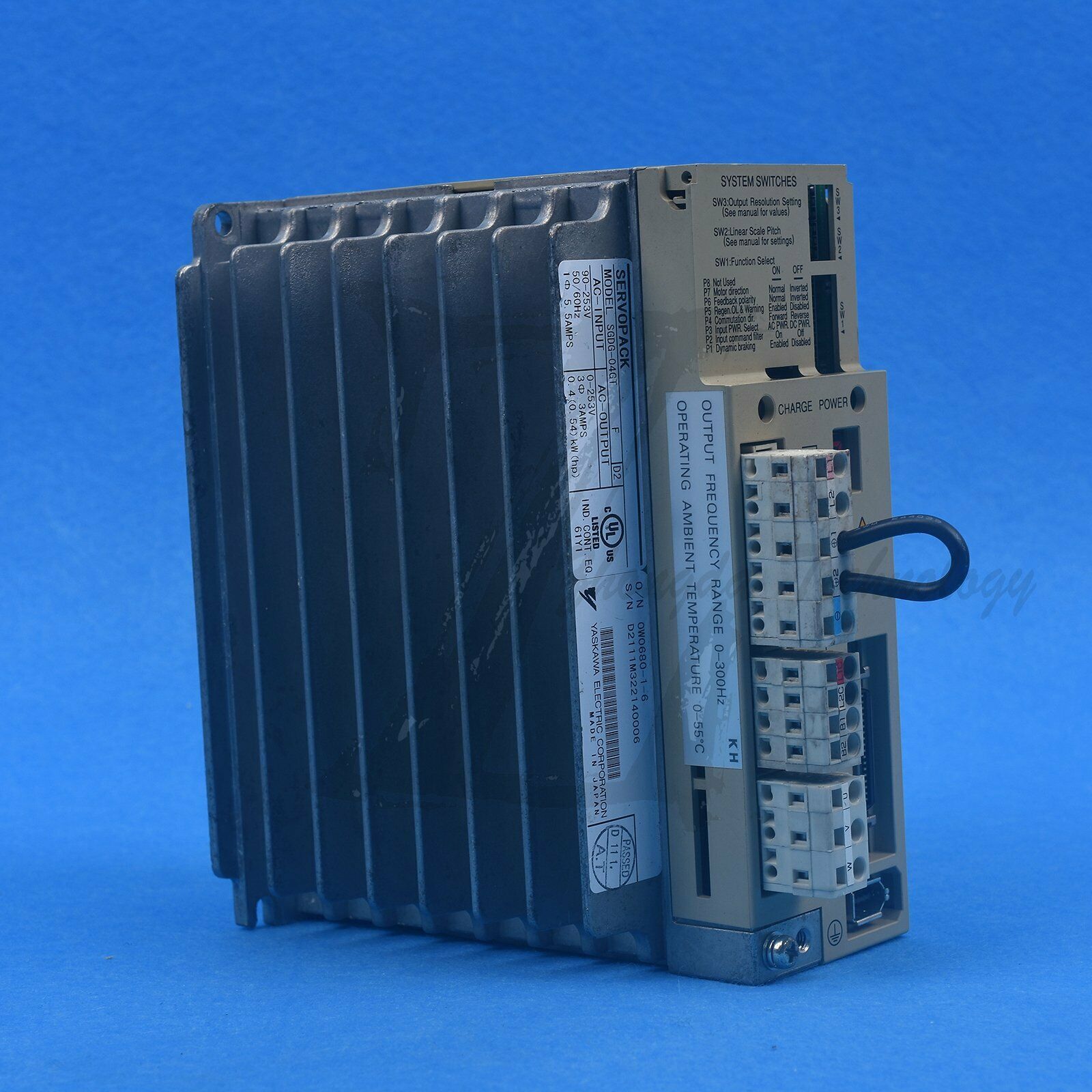 1PCS Used Yaskawa SGDG-04GT Servo Drive Tested In Good Condition - YASKAWA