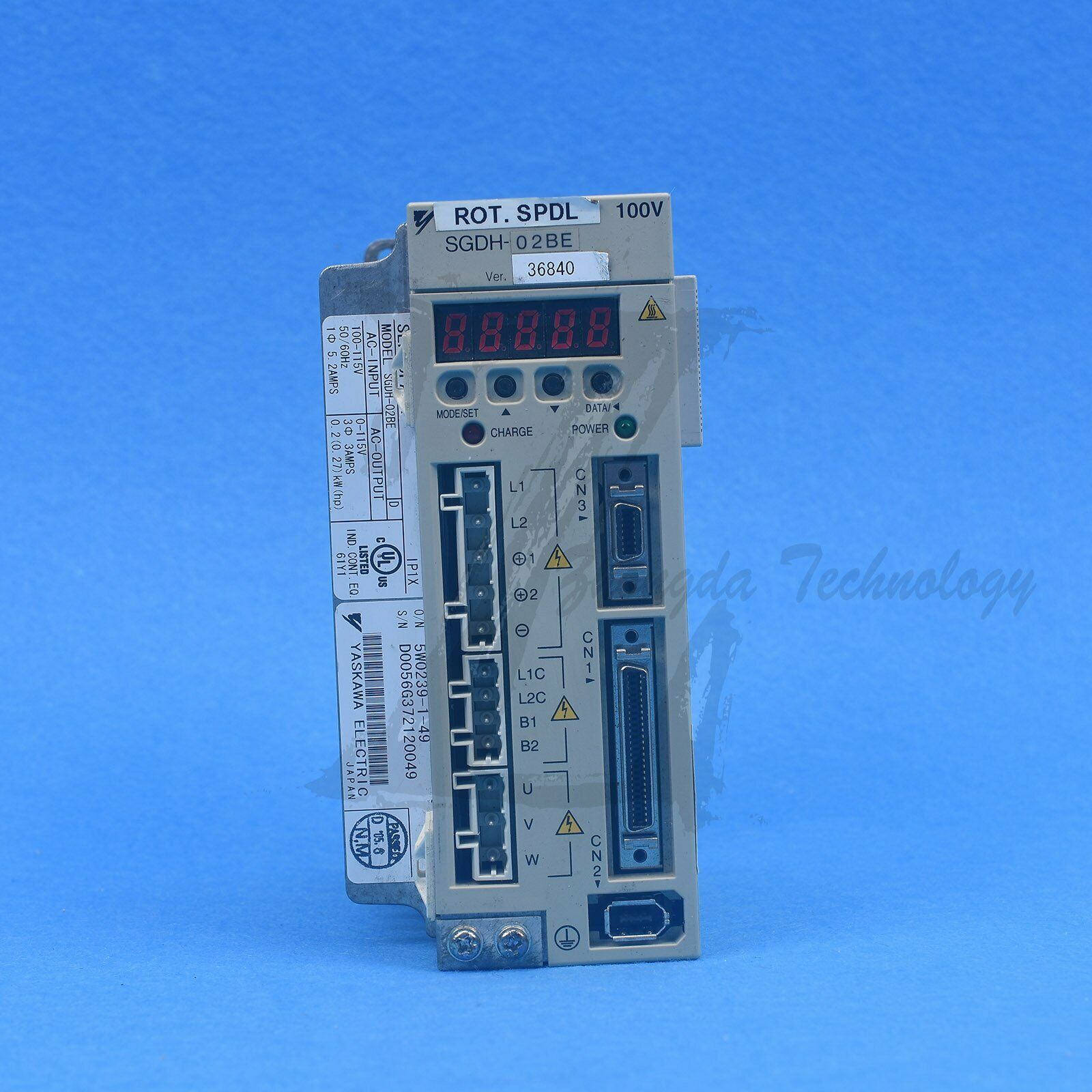 1PCS Used Yaskawa servo drive SGDH-02BE - YASKAWA