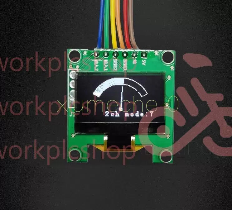 1PCS 0.96" OLED Music Spectrum Display Analyzer Audio Level Indicator VU Meter [2]