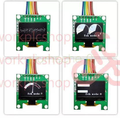 1PCS 0.96" OLED Music Spectrum Display Analyzer Audio Level Indicator VU Meter [4]