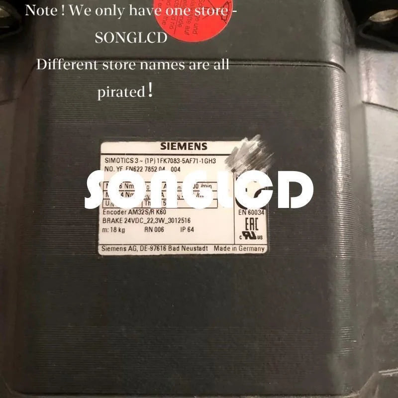 1PCS 1FK7083-5AF71-1GH3 Servo Motor - SCHNEIDER ELECTRIC [2]