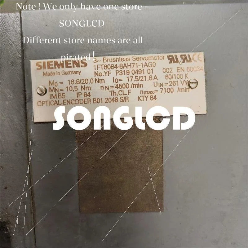 1PCS 1FT6084-8AH71-1AG0 Servo Motor - XYZZY [2]