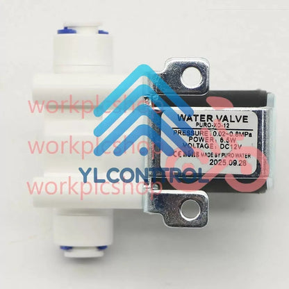 1PCS 2 points inlet diameter 6.5mm Water valve PURO-XD12 DC 12V 6.5W #US [1]