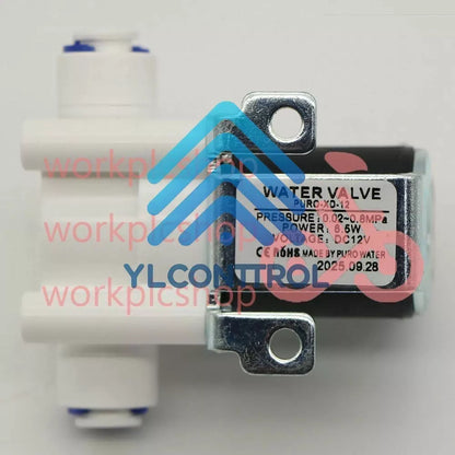 1PCS 2 points inlet diameter 6.5mm Water valve PURO-XD12 DC 12V 6.5W #US [4]