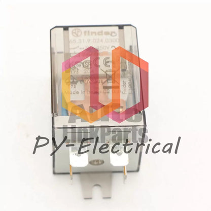 1PCS 65.31.9.024.0300-24vdc 30a Finder Relay 65.31 24VDC 30A 4PIN [3]