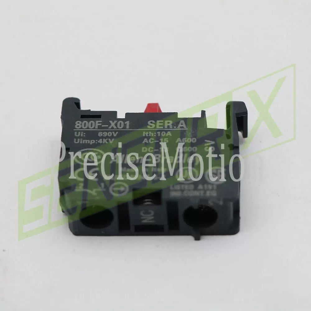1PCS 800F-X01 800FX01 Contact Block Series A [1]