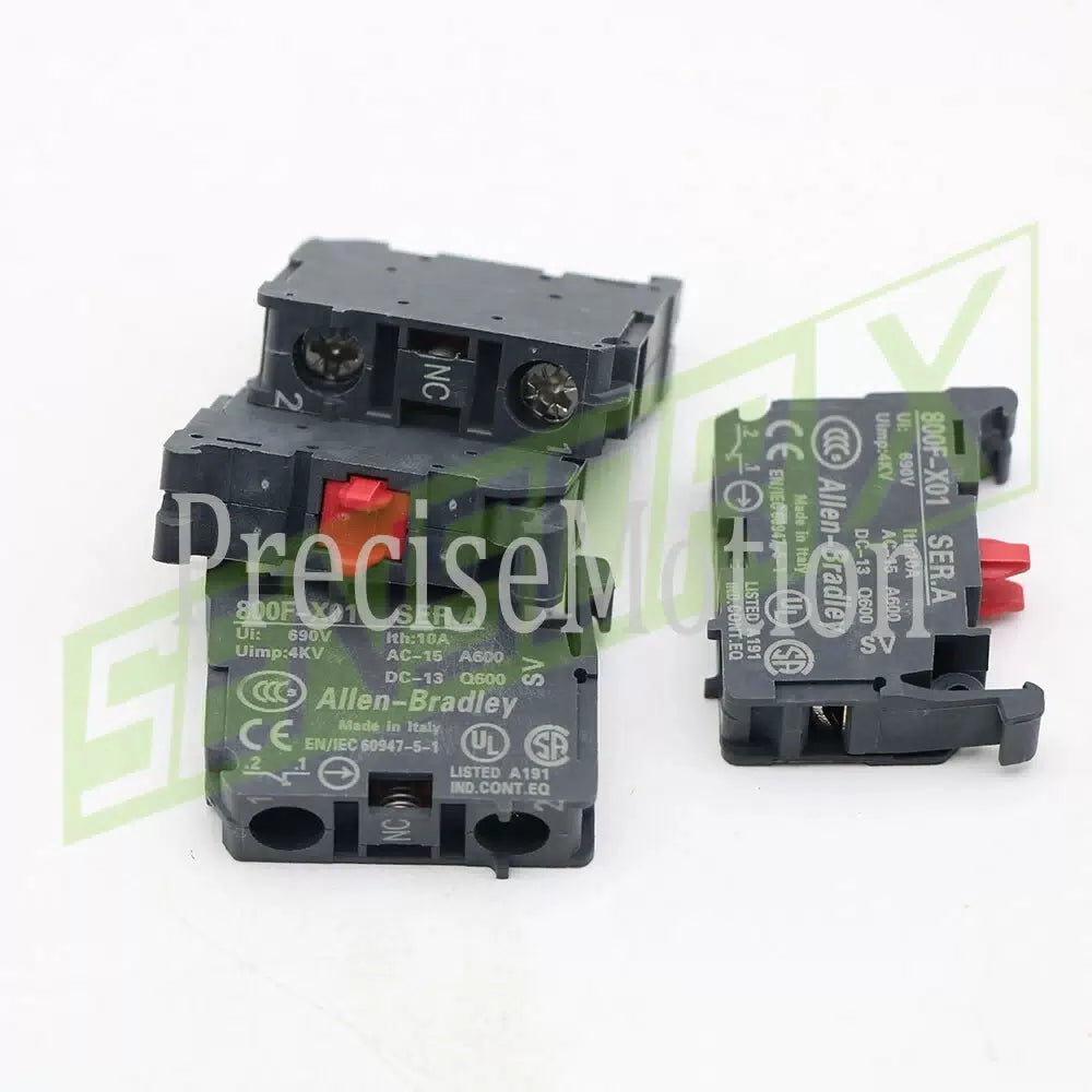 1PCS 800F-X01 800FX01 Contact Block Series A [6]