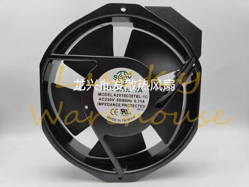 1PCS A2V15C38TBL-1C AC230V 0.11A 17238 Ball Cooling Fan for Cabinet [1]