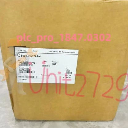 1PCS ABB ACS580-01-077A-4 Frequency Converter Fast delivery #u [1]