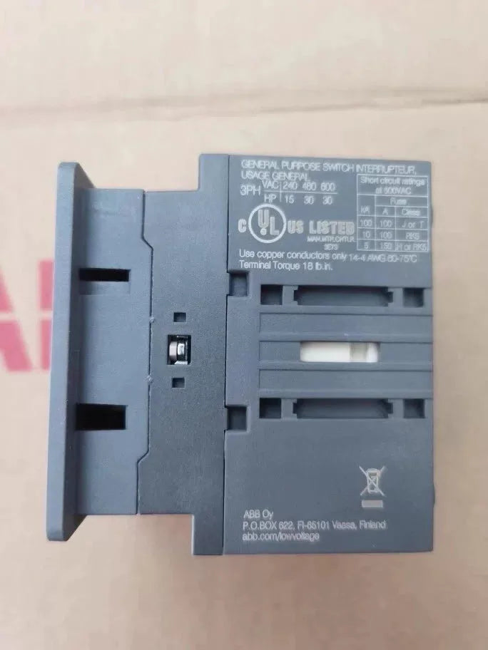 1PCS ABB Disconnect Switch OT63FT3 [2]