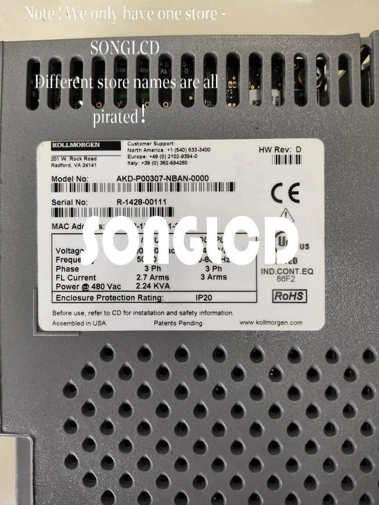 1PCS AKD-P00307-NBAN-0000 Servo Drive - KOEED [2]