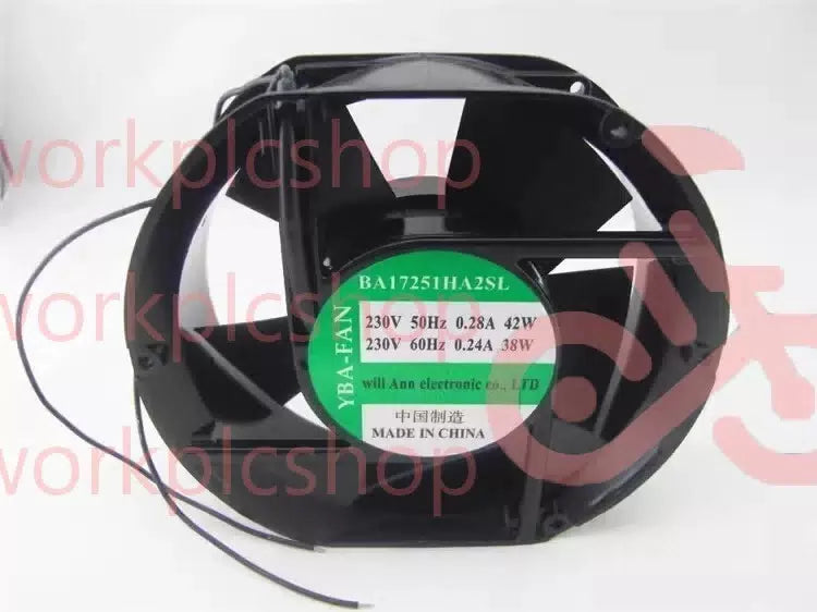 1PCS BA17251HA2 230V 0.24/0.28A 38/42W Axial Cooling Fan [1]