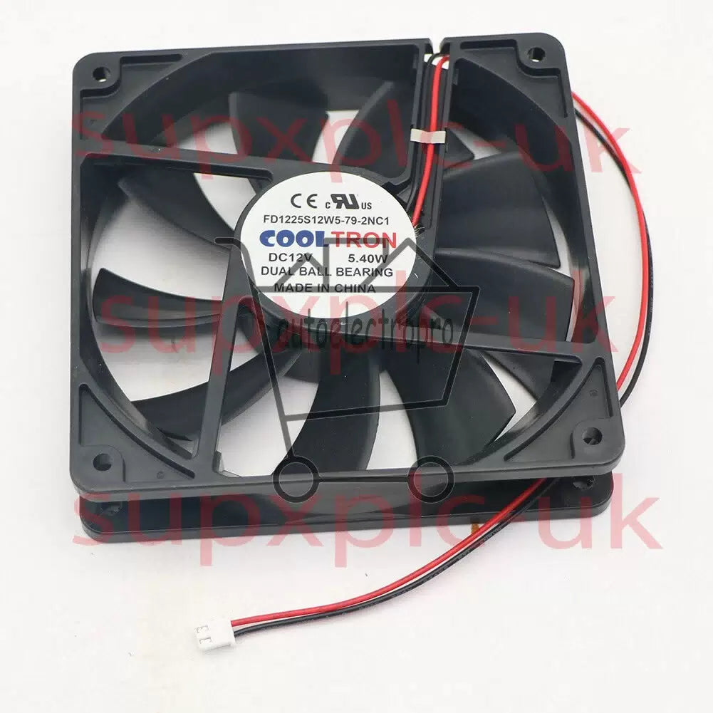 1PCS COOLTRON Fan FD1225S12W5-79-2NC1 12V 5.40W 2 wire cooling fan [3]
