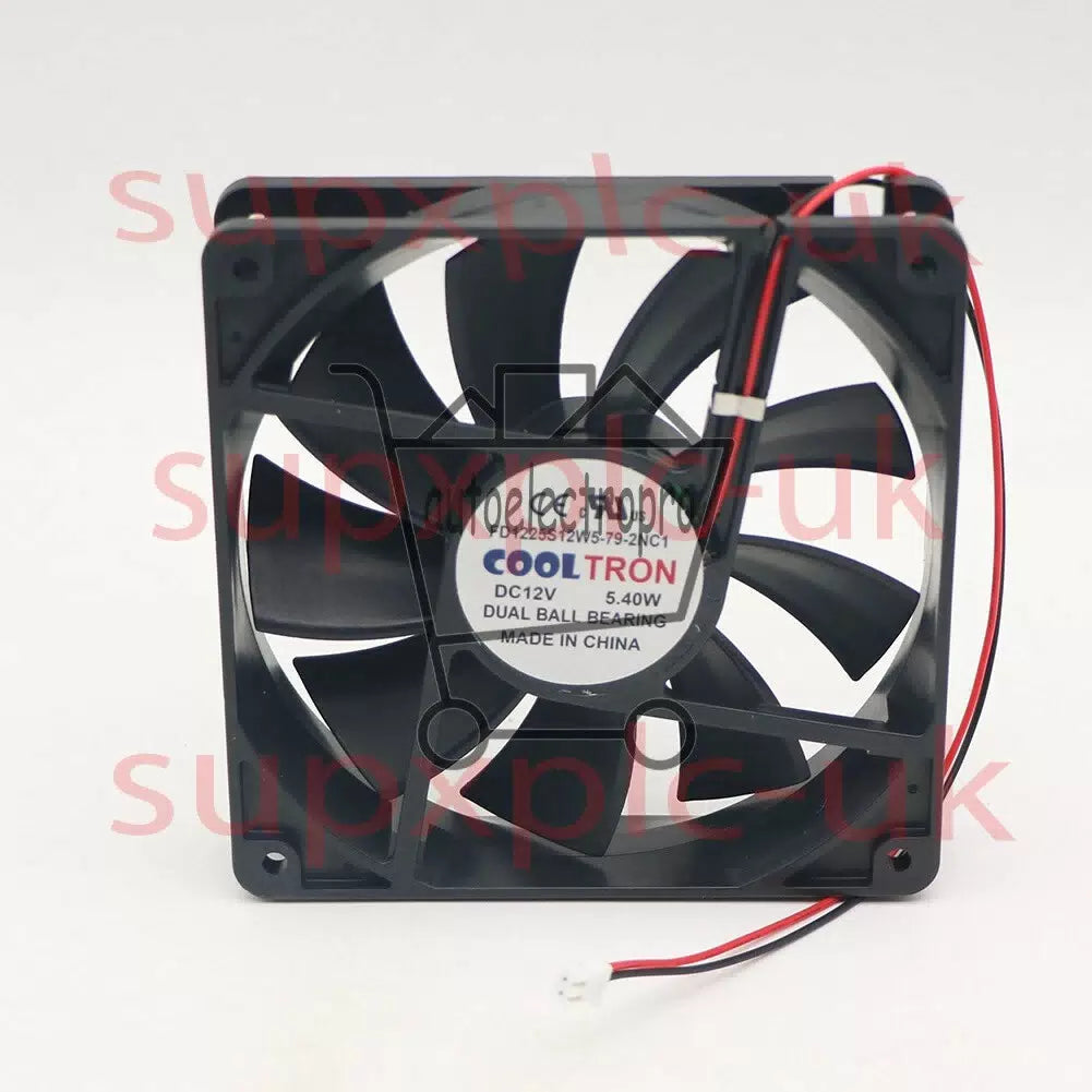 1PCS COOLTRON Fan FD1225S12W5-79-2NC1 12V 5.40W 2 wire cooling fan [4]