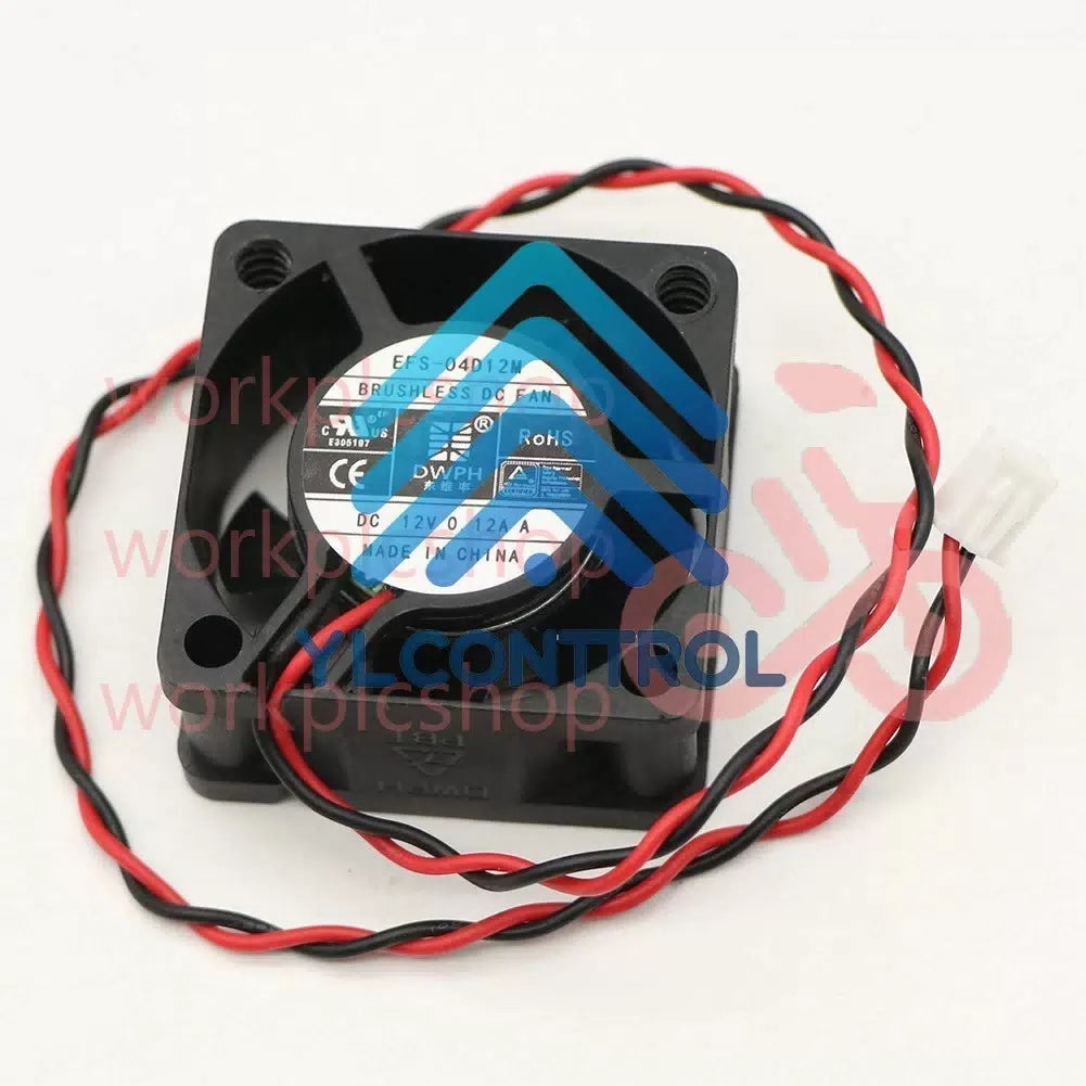 1PCS DWPH Fan EFS-04D12M DC12V 0.12A 4020 4CM 2 wire cooling fan #US [1]