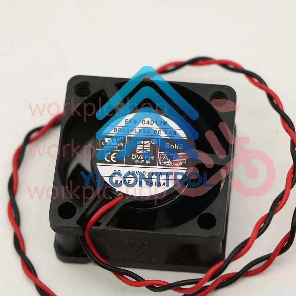 1PCS DWPH Fan EFS-04D12M DC12V 0.12A 4020 4CM 2 wire cooling fan #US [4]
