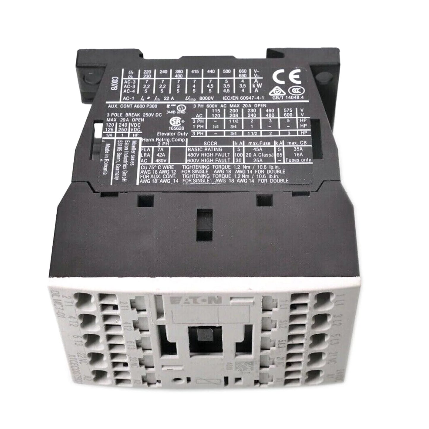1PCS Eaton DILMC7-01 DC24V Contactor in Box - EATON [3]