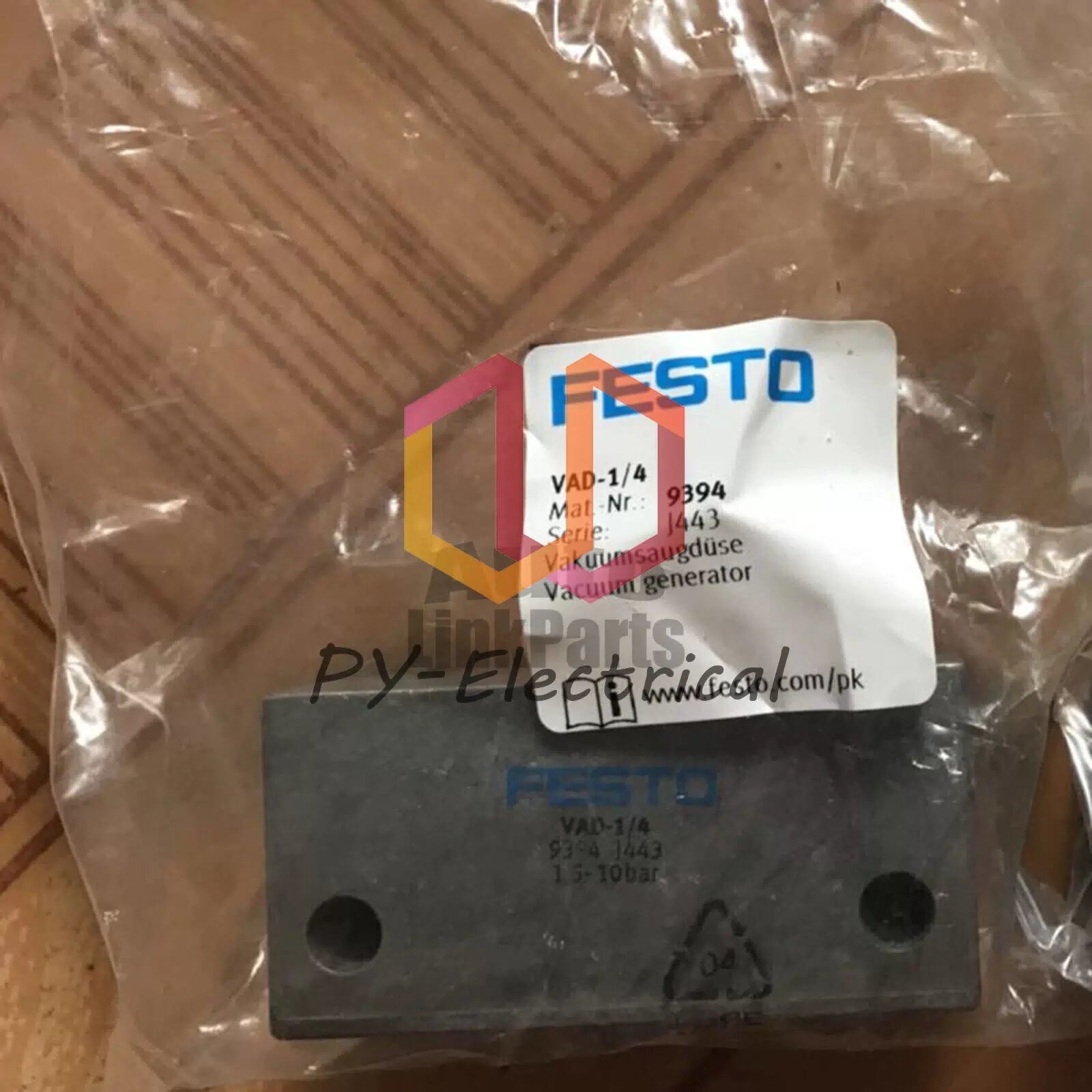 1PCS FESTO VAD-1/4 9394 Vacuum Generator [1]