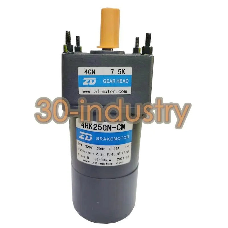 1PCS FOR ZD 4RK25GN-CM 4GN3K 3.6K 5K 7.5K 10K 12.5K 18K Gear Reducer Motor 220V - ZD [2]