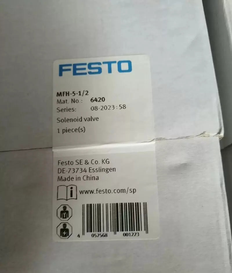 1PCS Festo MFH-5-1/2 Fast Shipping #E [2]