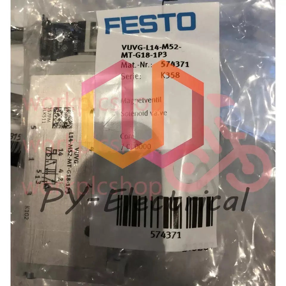 1PCS Festo VUVG-L14-M52-MT-G18-1P3 Solenoid Valve [2]