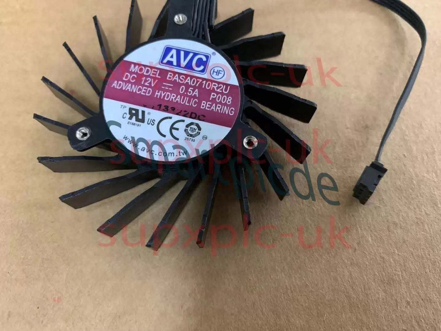 1PCS For 65mm 4 Pin Fan AVC BASA0710R2U for Nvidia Quadro 4000 Video Card [2]