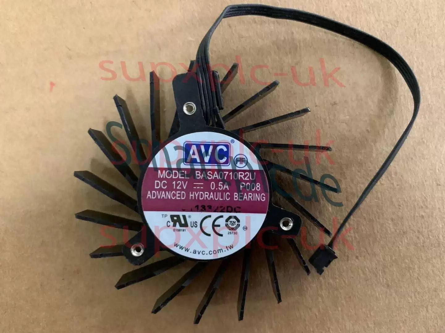 1PCS For 65mm 4 Pin Fan AVC BASA0710R2U for Nvidia Quadro 4000 Video Card [5]