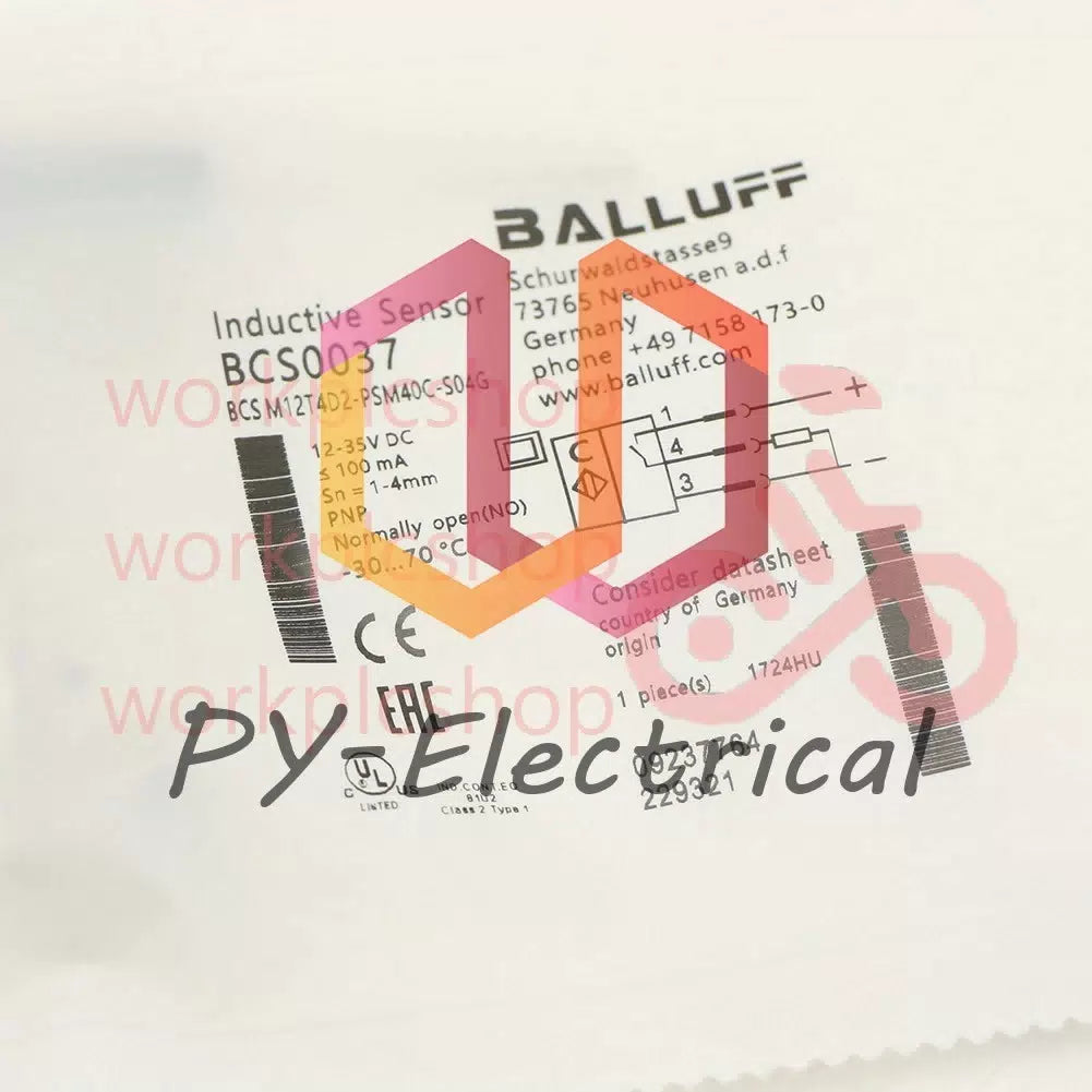 1PCS For BALLUFF BCS0037 BCS M12T4D2-PSM40C-S04G Proximity Sensor #US [2]