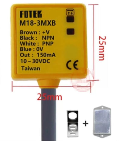 1PCS For FOTEK Photoelectric switch M18-3MXB sensor [3]