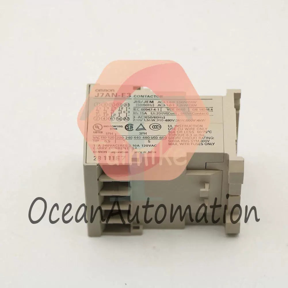 1PCS For Omron DC Contactor J7AN-E3 DC24V [10]