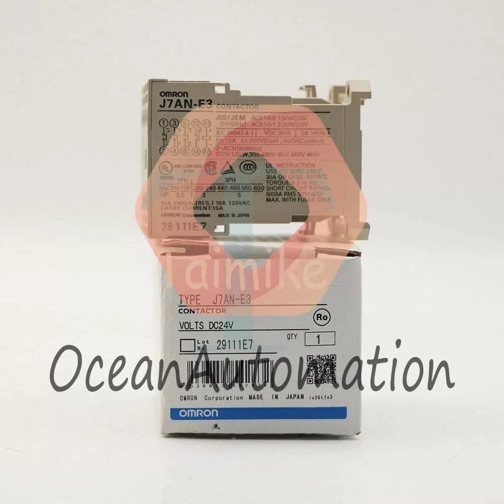 1PCS For Omron DC Contactor J7AN-E3 DC24V [5]