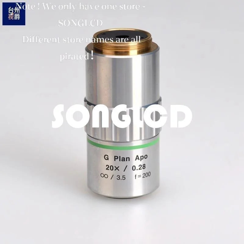 1PCS G Plan Apo Microscope Objective Lens 20x/0.28 - KOEED [2]