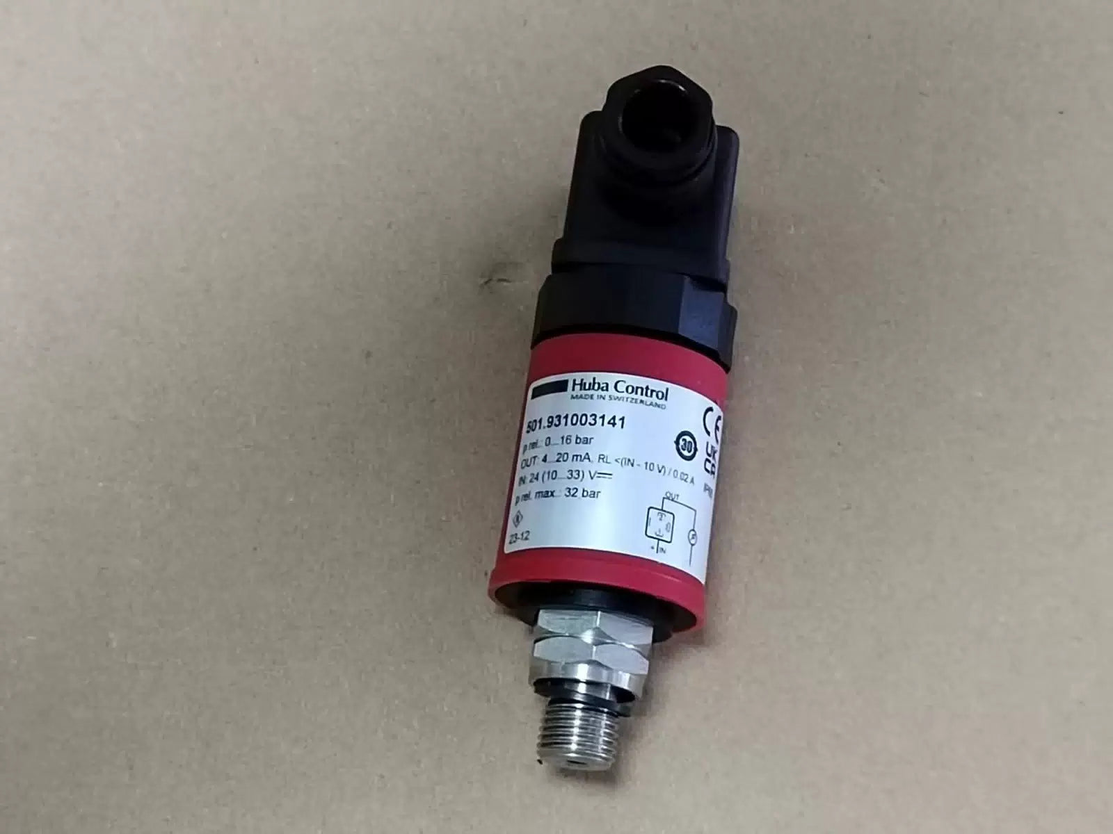 1PCS Huba Control Pressure Transmitter 501.931003141 0-16BAR #F [2]