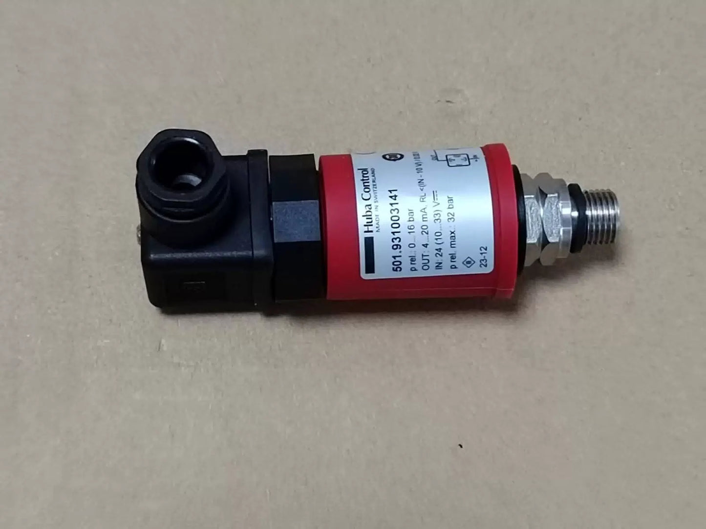 1PCS Huba Control Pressure Transmitter 501.931003141 0-16BAR #F [5]