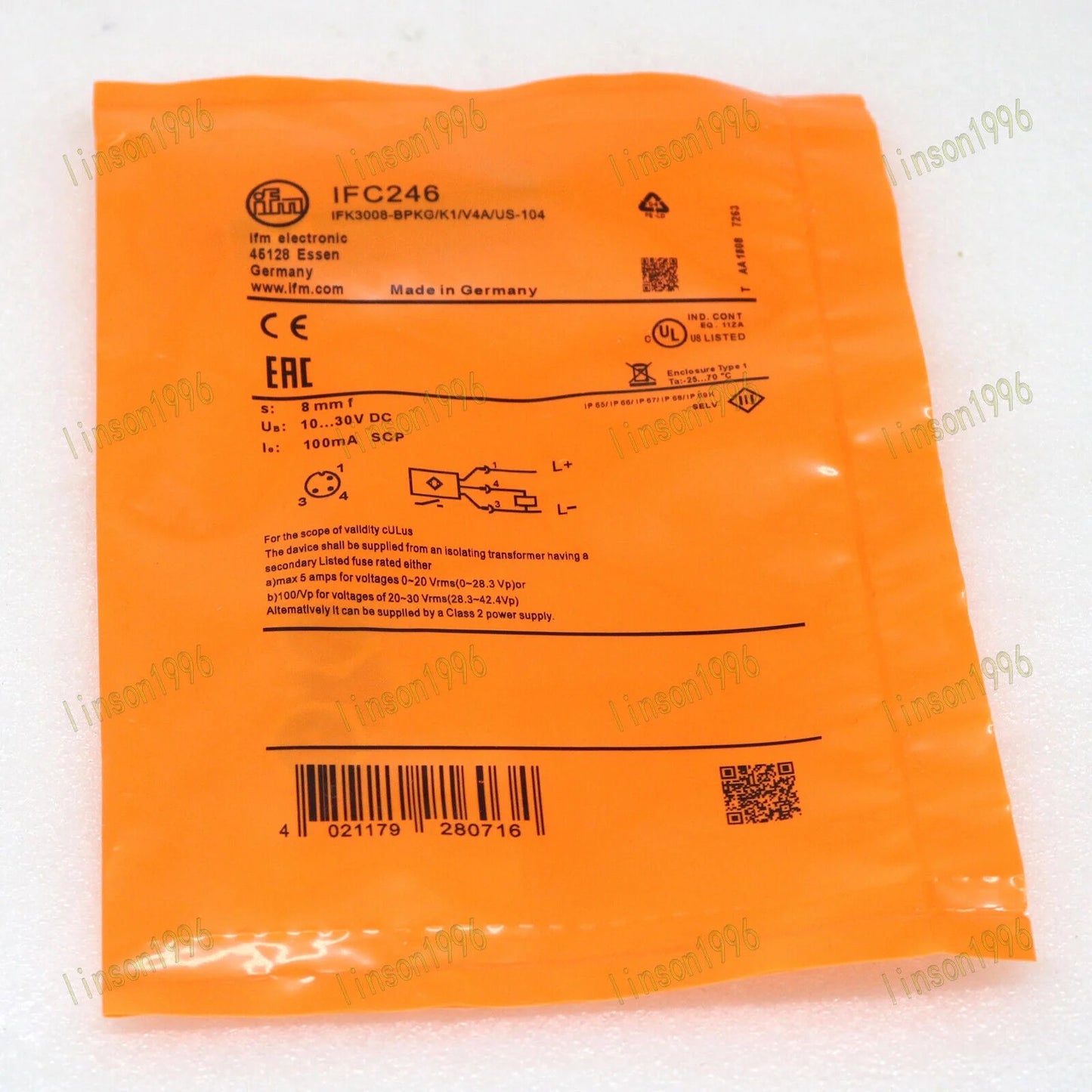 1PCS IFC246 Inductive Sensor for Ifm - IFM [5]