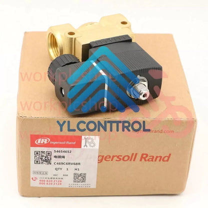 1PCS Ingersoll Rand Air compressor solenoid valve 54654652 [2]