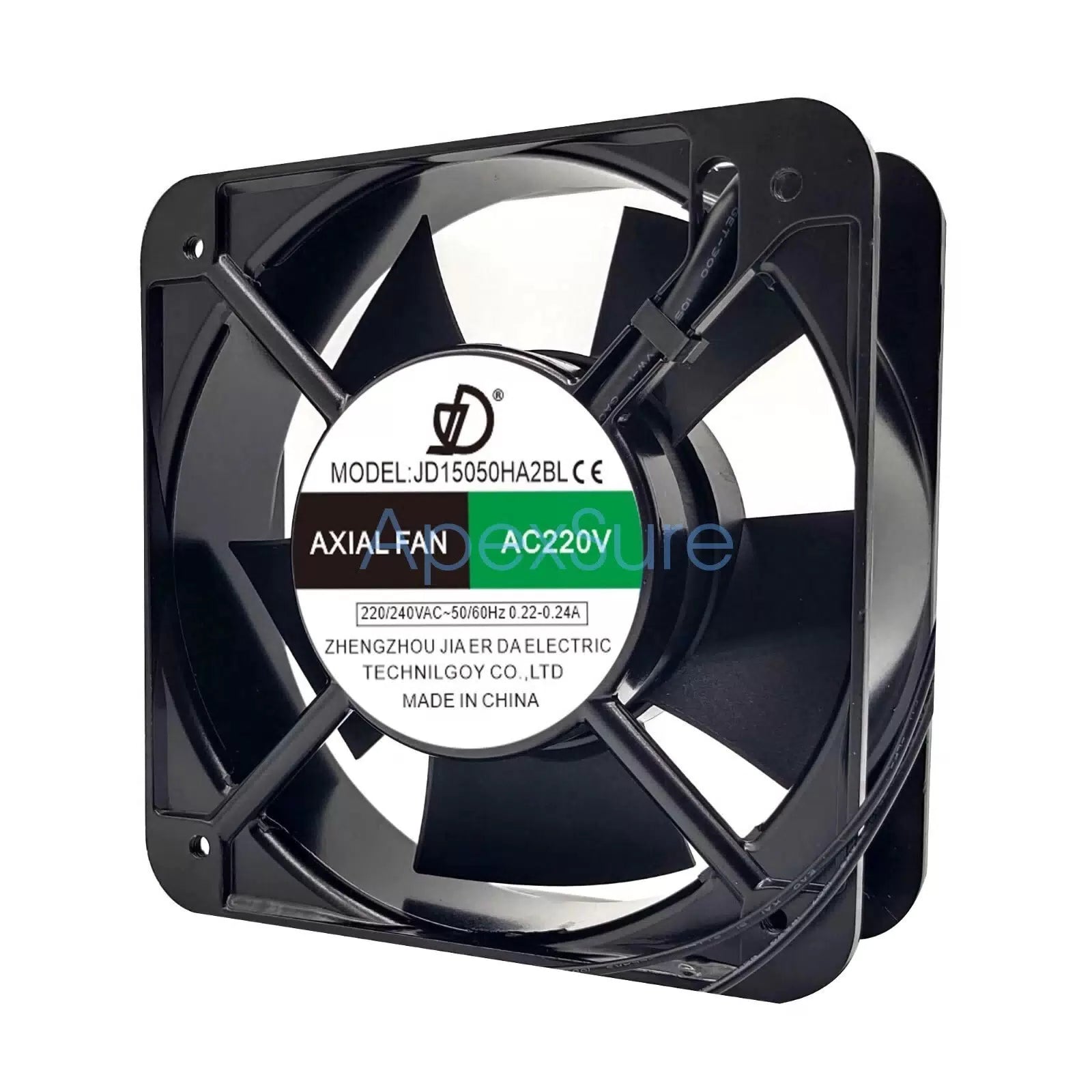 1PCS JD15050HA2BL AC220V-240V 0.22-0.24A 150*150*50MM Inverter Cooling Fan [1]