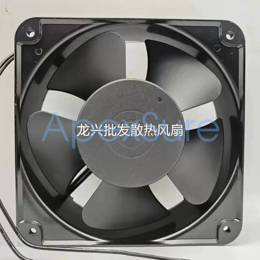 1PCS JD FANEC JD-A18060H2BL 220V 0.38A 18060 Aluminum-Frame Cabinet Cooling Fan [2]