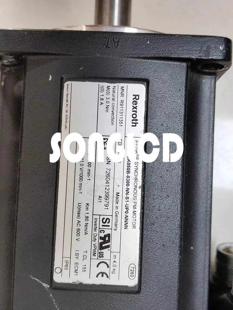 1PCS MSK050B-0300-NN-S1-UP0-NNNN Rexroth Servo Motor - REXROTH [3]