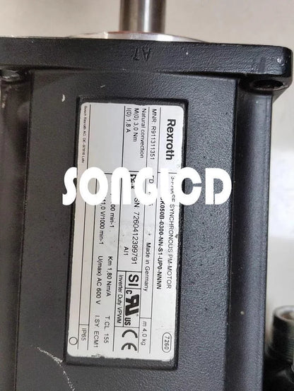 1PCS MSK050B-0300-NN-S1-UP0-NNNN Rexroth Servo Motor - REXROTH [5]