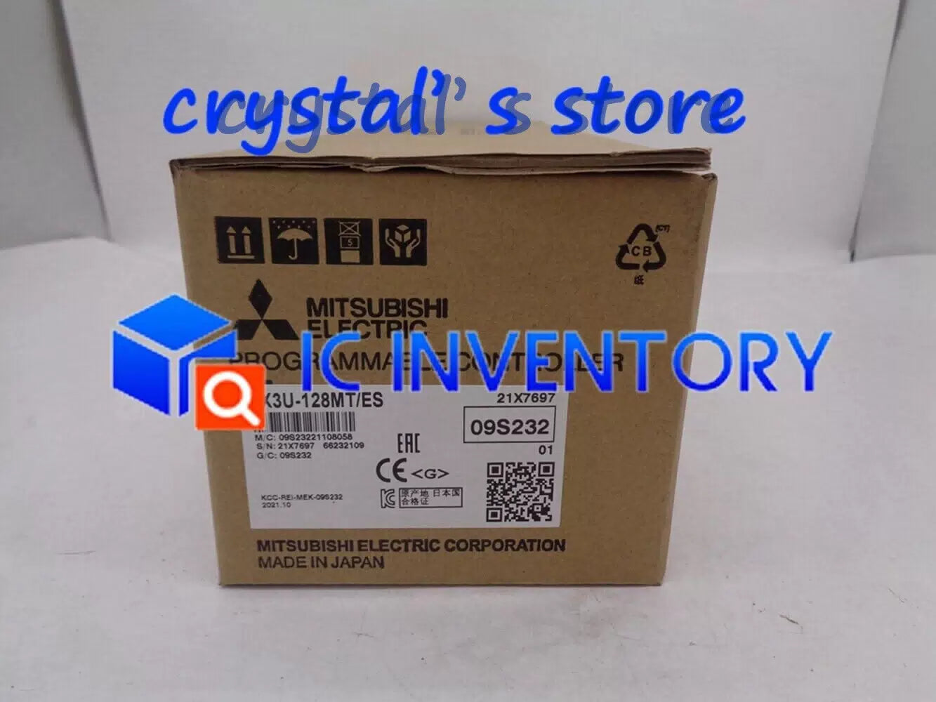 1PCS Mitsubishi PLC FX3U-128MT/ES ( FX3U128MTES ) [1]