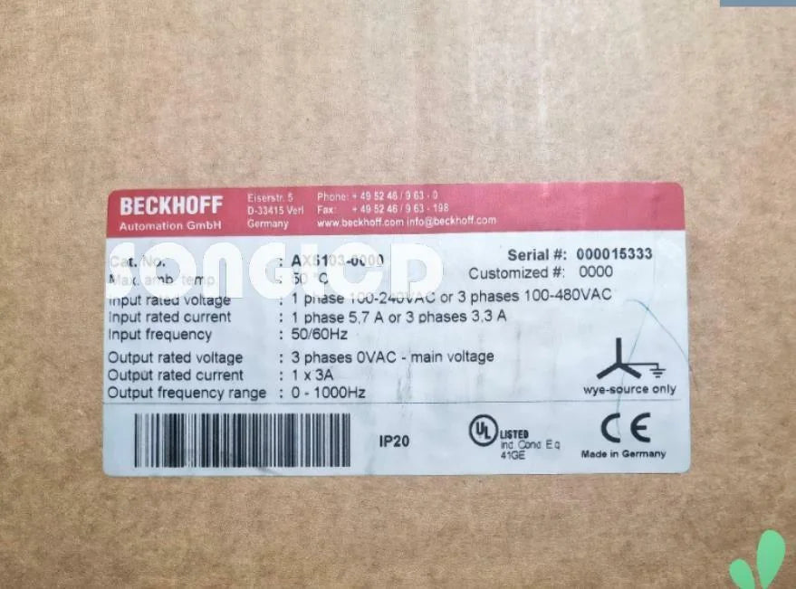 1PCS NEW AX5103-0000-0202 - KOEED [1]