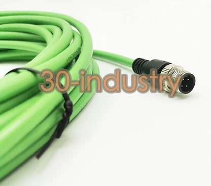 1PCS NEW FIT FOR ZK1090-6191-0200 20M M12 to RJ45 Ethernet cable - KOEED [1]