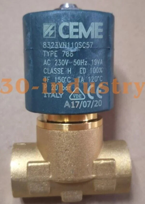 1PCS NEW FOR CEME 8323VN110SC57 AC220V Solenoid Valve - CEME [1]